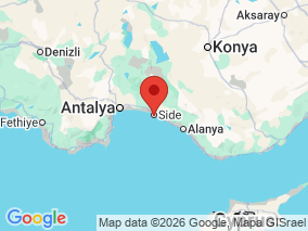 Map of Site Report: Side, Turkey